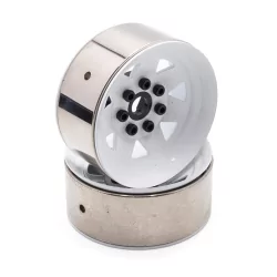 Crawler White Steel 1.9 Beadlock...