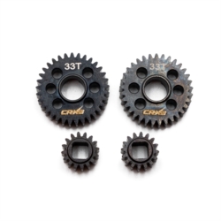 Set pignons Underdrive pour pont portique CRX3 (16/33T)