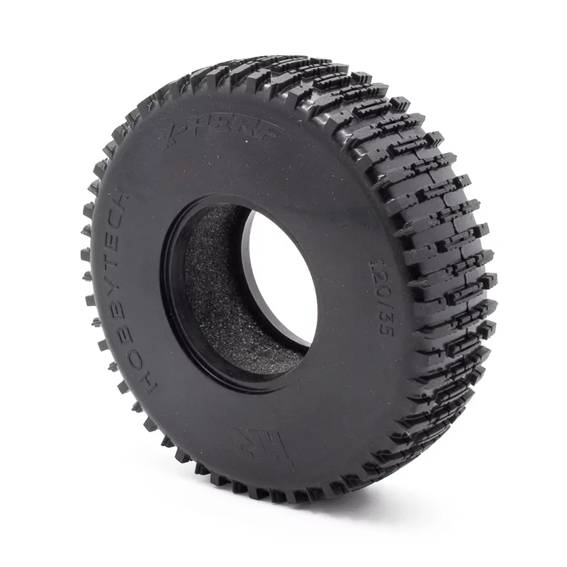 X-PERF HTR 120/35 crawler single tyres w/ 2 foam sets (1 pair)