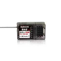 Récepteur 4 voies pour radio RC6GS...
