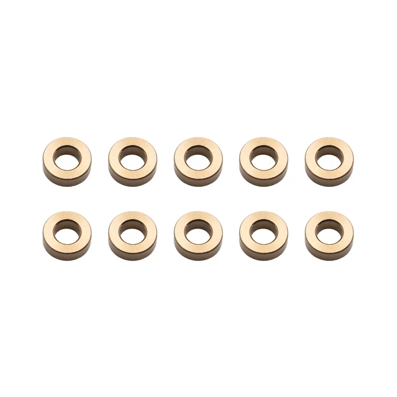 Entretoise ronde alu 3,1x 6 x2 mm (10 pcs)