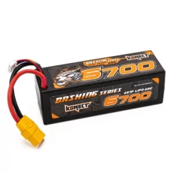 Konect Lipo 6700mah 14.8V 60C 4S1P 99.16Wh (XT90)