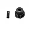 Pignon moteur 32dp ø5mm + adaptateur 3,17mm 20 dents en acier