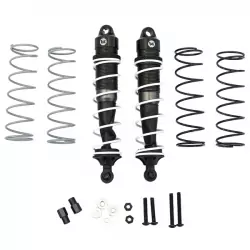 Amortisseur Alu. réglable 105/13mm universel + 3 jeux ressorts (H/M/S