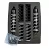 Amortisseur Alu. réglable 105/13mm universel + 3 jeux ressorts (H/M/S