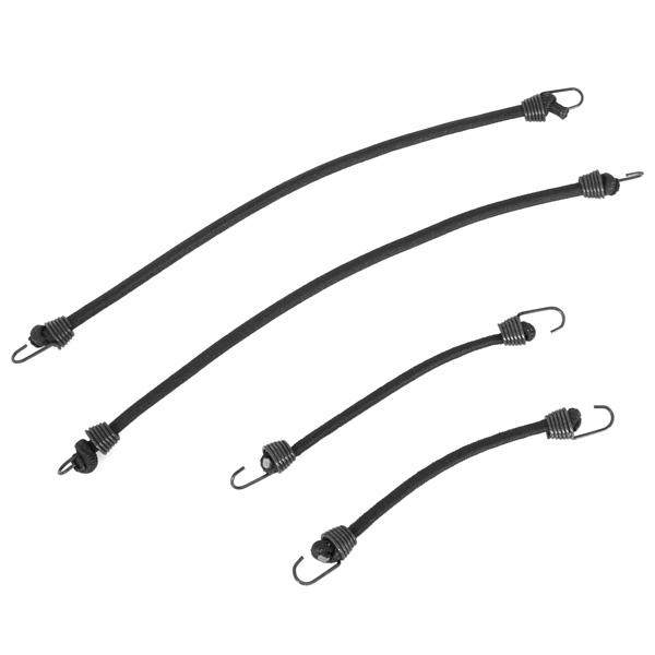 Tendeurs élastiques x4pcs Noir Tendeurs élastiques x4pcs Noir