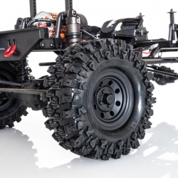 Roues completes noires crawler « CLIMBER »121/45 (1 paire)