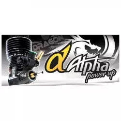 Alpha Plus 28 RTR à tirette : Moteur thermique - JJMstore