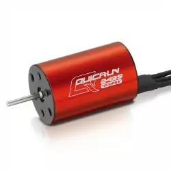 QUICRUN-2435SL-4500KV-RED-G2-shaft-D 2.3mm