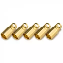 Prise or type PK 6mm femelle (5 pièces)