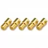 Prise or type PK 6mm male (5 pieces)