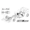 Kit chassis CRF-1 Pro racing