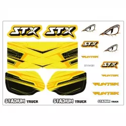 Planche stickers Funtek STX