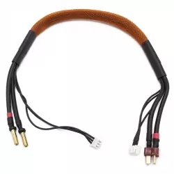 Cable de charge 40 cm avec equilibrage pour accu 2s prise DEAN