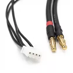 Cable de charge 40 cm avec equilibrage pour accu 3s prise EC5