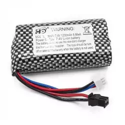 Batterie Li-ion 7.4V 1200mAh pour Funtek Trail battery