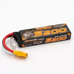 Konect Lipo 5200mah 11.1V 60C 3S1P 57.7Wh bash (XT90)