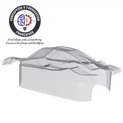 Carrosserie non peinte 1/8ème Spirit type RR21 en Lexan® 1mm