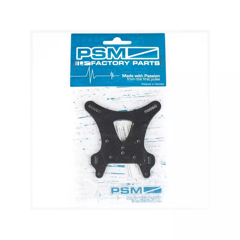 MBX6 Support d amortisseurs ARRIERE en carbone 5mm