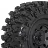 Roues completes noires crawler « CLIMBER »121/45 (1 paire)