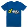 T-shirt Alpha Plus bleu foncé Taille XL