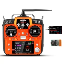 AT10II+R12DS+PRM-01 2.4GHz 12CH Transmitter & Receiver
