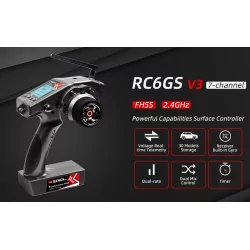 RC6GS V3 +R7FG 2.4GHz 7CH Transmitter & Receiver