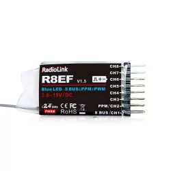 8 channels receiver v1.5 for the item T8FB/T8S