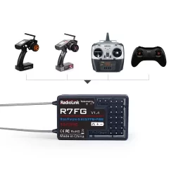 R7FG 7-Channel Receiver v1.4 (Gyro and Telemetry incl.)