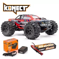 Green Rogue Terra brushless Monster 4WD Pack Battery + charger