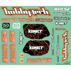Hobbytech BXR.S2 buggy stickers sheet