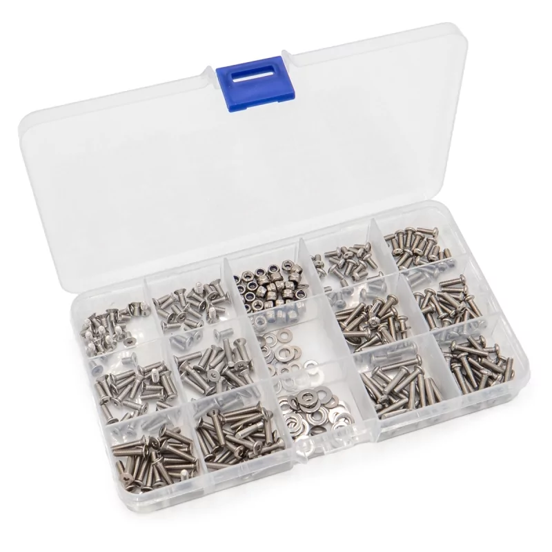 1/8 - 1/10 Screws set  (330 pcs) -Inox