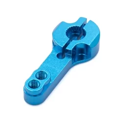 Racing steering servo horn in aluminium BLUE 25T.