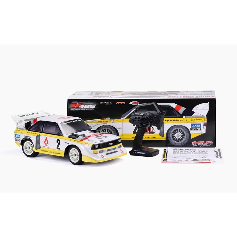 Carisma M48S 1/8ème Audi Sport Quattro S1 1985 (brushless)