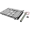 Roof luggage rack with LED bar 230x143x25mm 250g