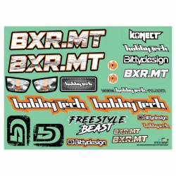Planche de stickers Hobbytech BXR.MT