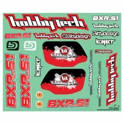 Planche de stickers Hobbytech BXR.S1 buggy