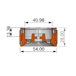 Crawler Metal 1.9 Beadlock Classic 3 White Rims (4pcs)