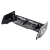 Aileron buggy 1/10 plastique noir+stickers