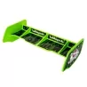 1/10 off road green plastic wing+stickers