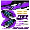 Planche stickers VIOLET Funtek STX Sport