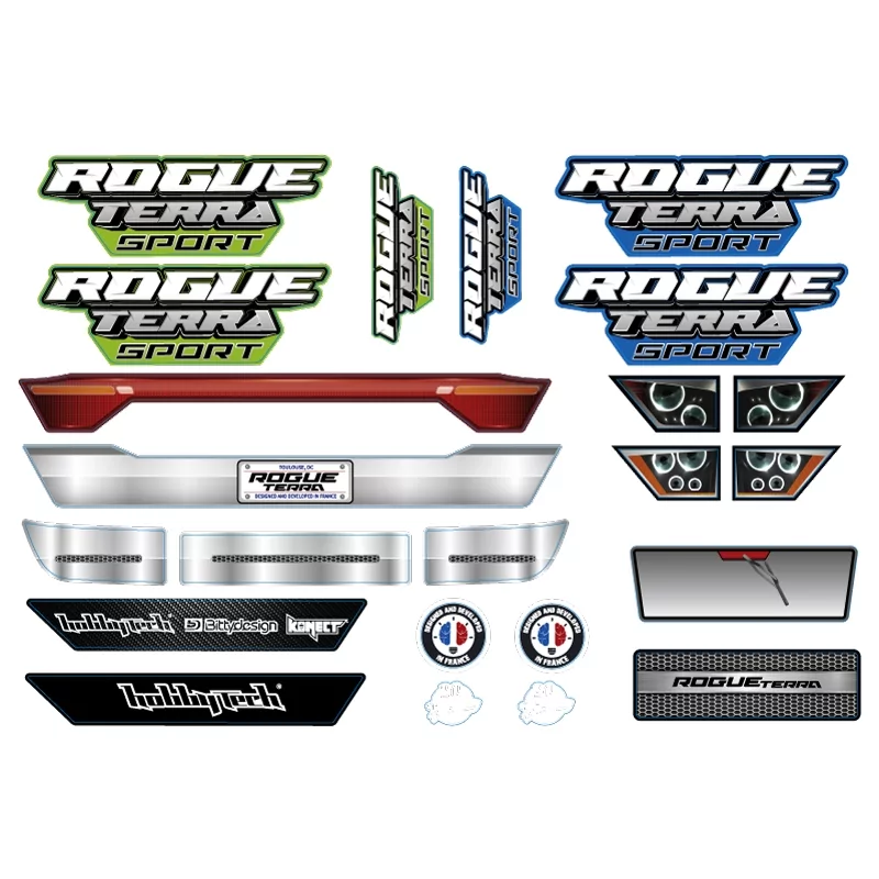 Stickers Rogue Terra Sport Blue/green