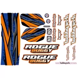 Stickers Rogue Buggy Orange