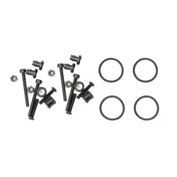 Kit de 4 amortisseurs Alu Big Bore pour Rogue +fixations