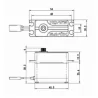 Servo Standard SAVOX 8.4V DIGITAL  55kg 0.12s