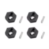 Hexagone de roues + clavette (x4)